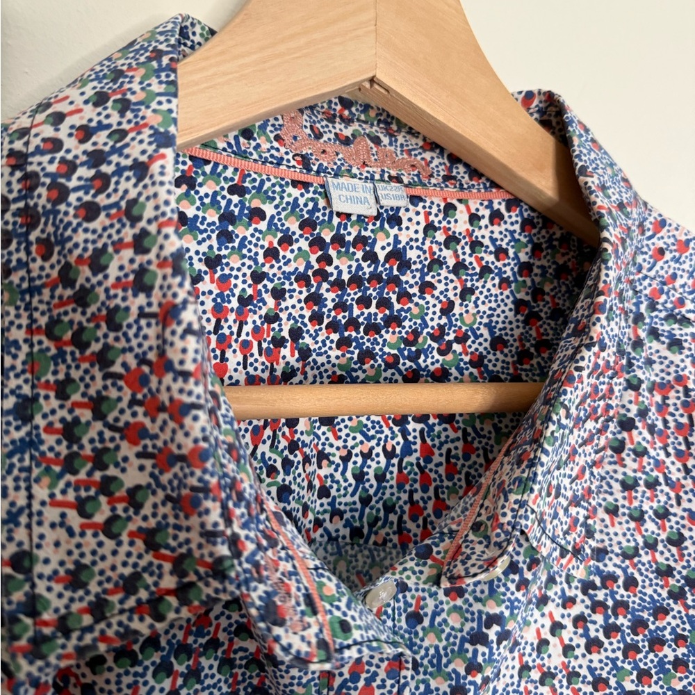 Boden Floral Button Down - Picture 5 of 8